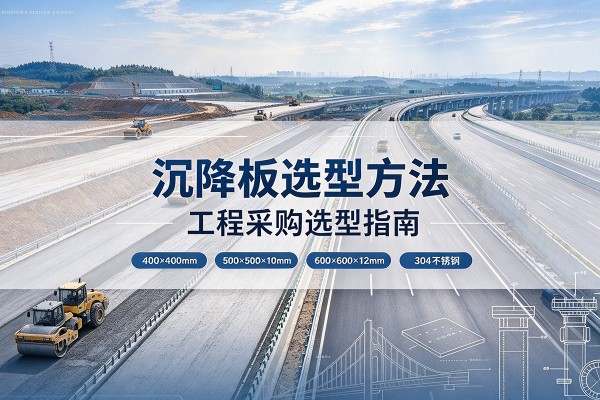 澄城沉降板选择方法