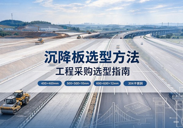 澄城沉降板选择方法